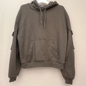 H&M Divided Green Hoodie